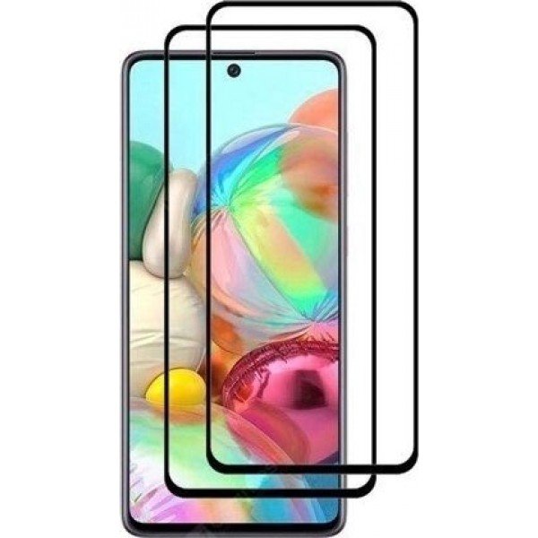 Full Glue Tempered Glass Black (Galaxy A71)
